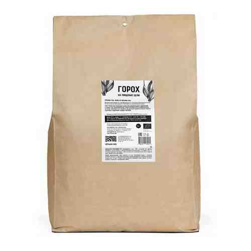 Горох для проращивания Чёрный хлеб цельный органический, пакет 5 кг арт. 101107478869