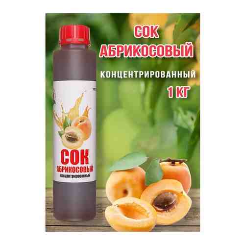 Концентрат сока Happy Apple Абрикосовый1 кг (пластиковая бутылка) арт. 101699325133
