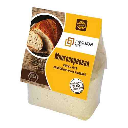 Смесь для выпечки хлеба LAVAKONMIX Хлеб Многозерновой с сушеной морковью арт. 101239818625