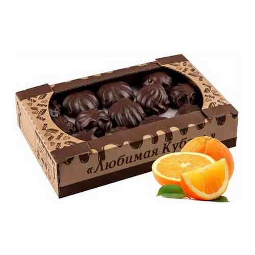 Зефир в шоколаде со вкусом Апельсина 1кг Любимая Кубань арт. 101120608571